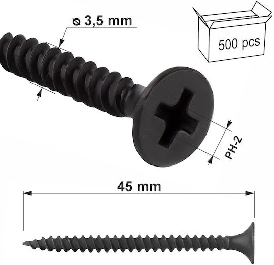Schrauben Trockenbau Zu Metall Ksgm-35045