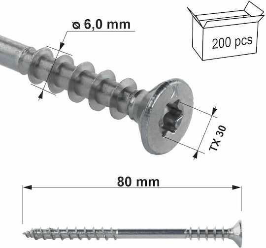 Spacer Schrauben Wkss-60080-b