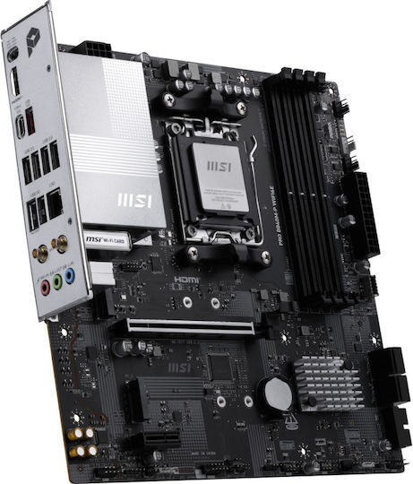 MSI Pro B840M-P WIFI6E Motherboard Micro ATX με AMD AM5 Socket 7E77-001R
