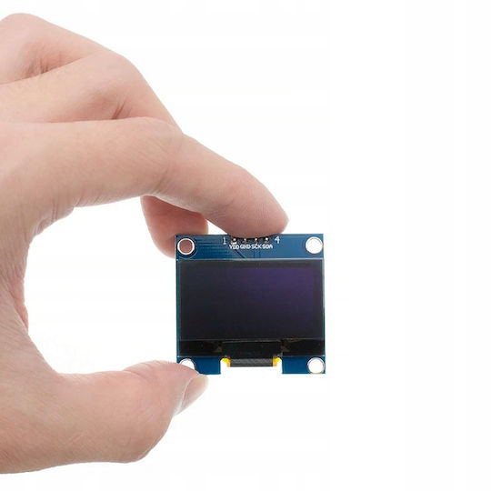 Rosfix Οθόνη Oled 0 96" 4πινών Λευκή