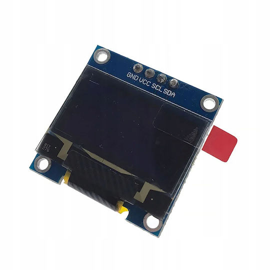 Rosfix Οθόνη Oled 0 96" 4πινών Λευκή