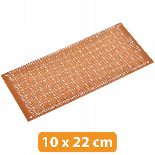 Universal Single-sided Prototype Board 100 X 220 Mm