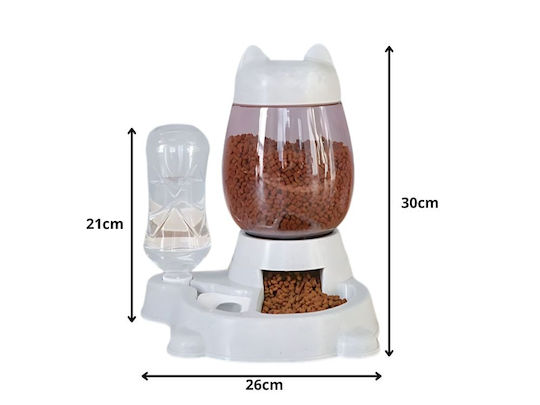 Verk Group Automatic Plastic Bottle Water for Dog & Cat 2lt 30cm (Various Designs/Colours)