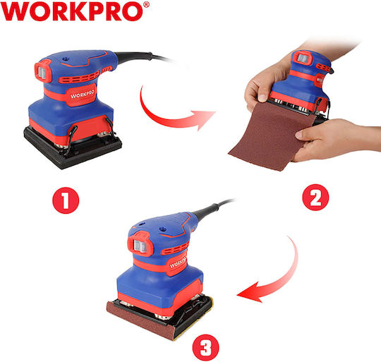 WorkPro Electric Eccentric Sander 240W