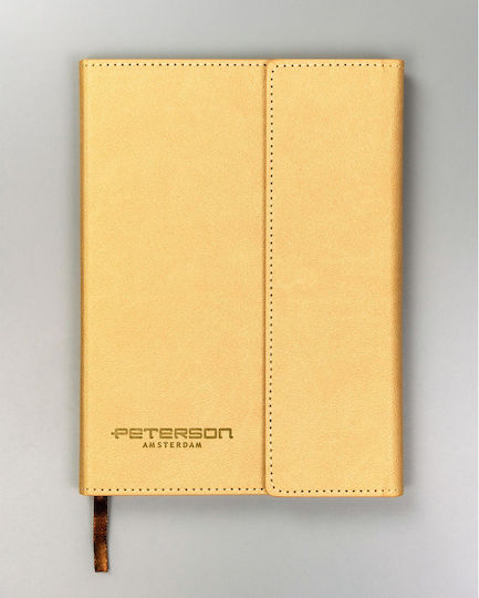 Peterson Notizbuch A5 Geregelt Beige