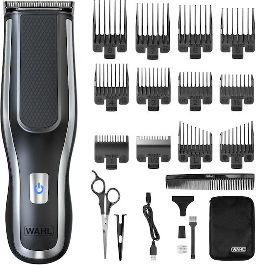 Wahl Professional Self-Clip 360™ Σετ Επαναφορτιζόμενης Κουρευτικής Μηχανής Μαύρο