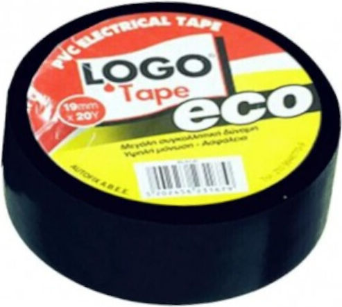 Logo Insulation Tape 19mm x 20m PVC Black