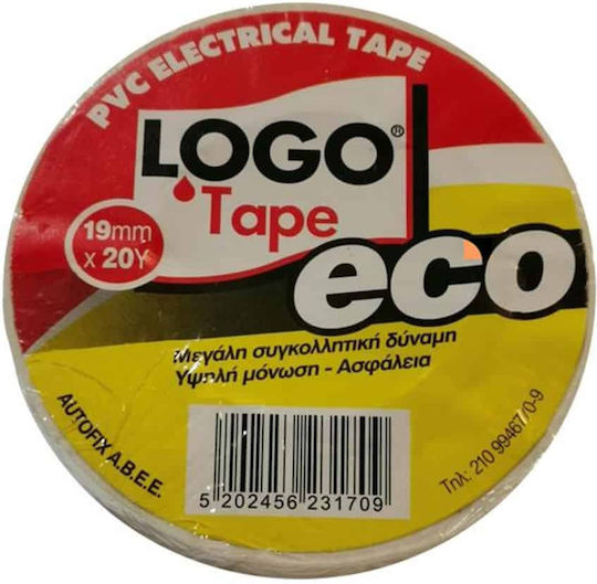 Logo Insulation Tape 19mm x 20m PVC Black
