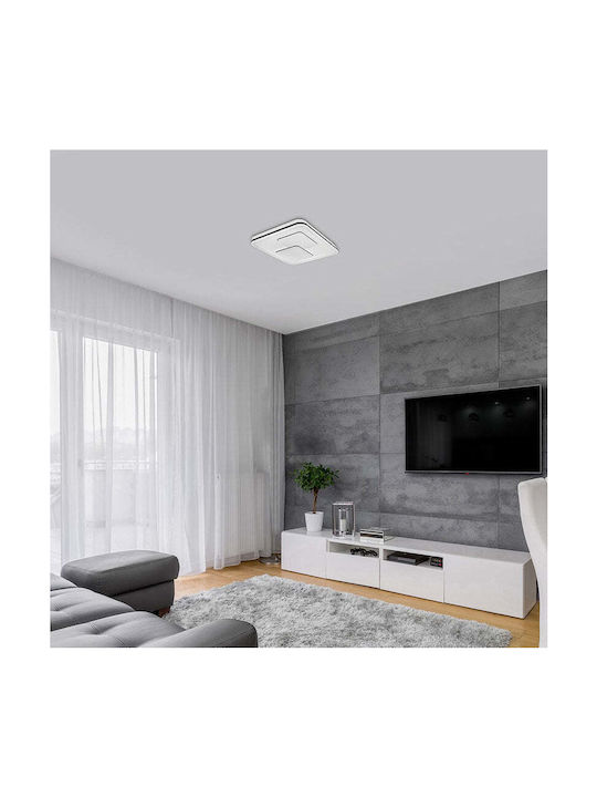 Rabalux Hecate Таванно осветление 48.5бр Бяла с Вграден LED