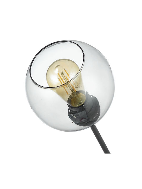 TK Lighting Fairy Plafonieră de Tavan Neagră cu Soclu E27