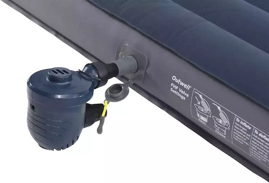 Outwell Inflatable Sleeping Mattress Double 205x140x12εκ. Blue
