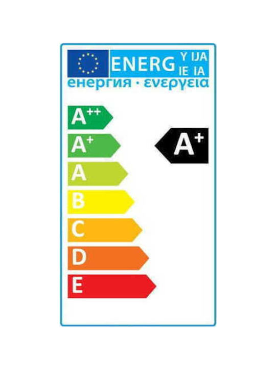LumenTEC Wandmontierte Außenleuchte LED IP20 0.8W mit Kaltweiß Licht 7.3x7.3εκ.