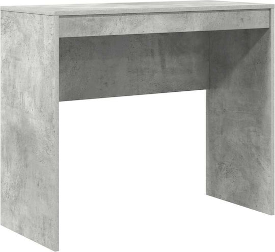 Γραφείο Ξύλινο Γκρι Σκυροδέμα 90x40x76εκ.