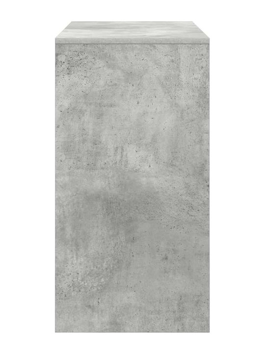 Бюро Дървено Сиво Скъродеъм 90x40x76 см