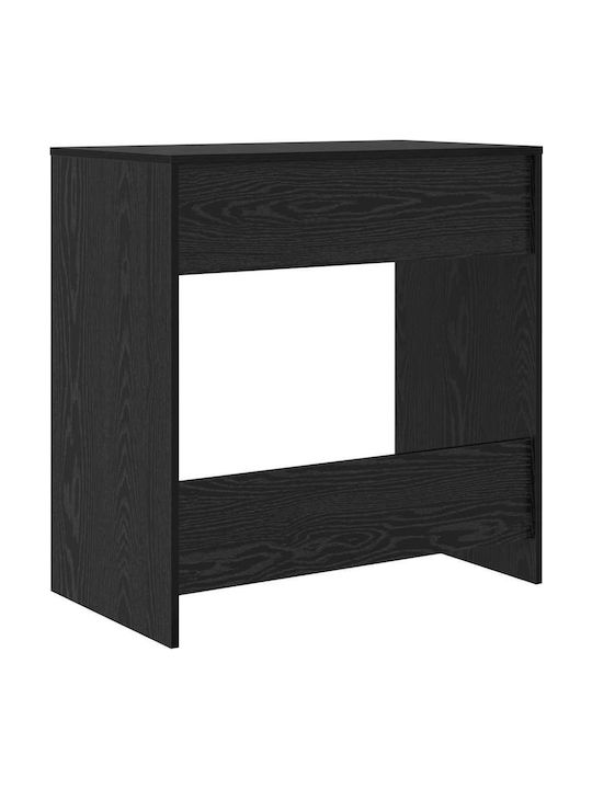 Γραφείο Υπολογιστή Ξύλινο Μαύρη Δρυς 77.5x43x79εκ.
