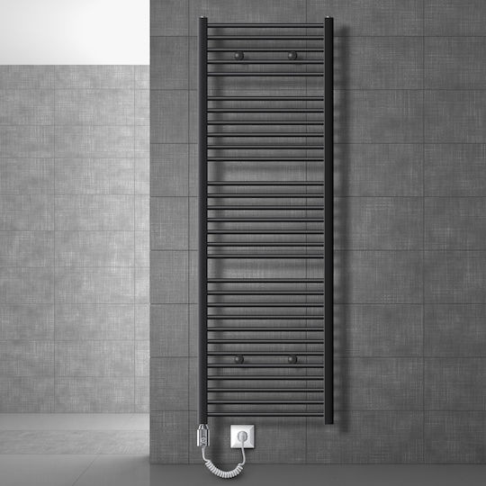 LuxeBath Πετσετοκρεμάστρα Μπάνιου 600x1800 Γκρι