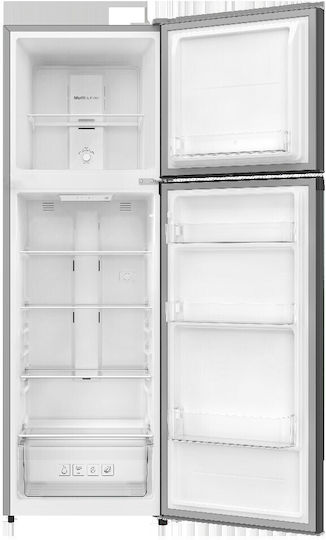 Princess Double Door Refrigerator 276lt Total NoFrost H168xW55xD57cm Inox DDNE325x
