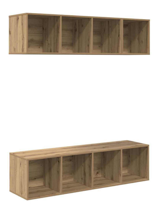 Living Room TV Unit Coffee L37xW37xH142.5cm
