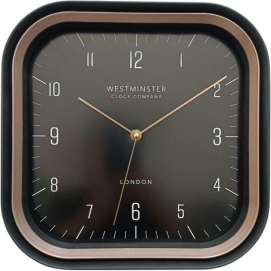 Oriana Ferelli Wanduhr Kunststoff Schwarz Ø30.5cm Oriana Ferelli Wanduhr Kunststoff Schwarz Ø30.5cm
