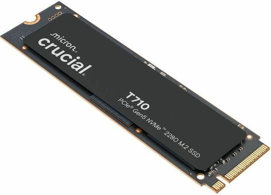 Crucial T710 SSD 1TB M.2 Type with PCI Express 5.0 Connection PS5 Compatible CT1000T710SSD8