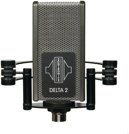 Sontronics Delta 2 Ribbon Microphone XLR Shock Mounted for Vocals