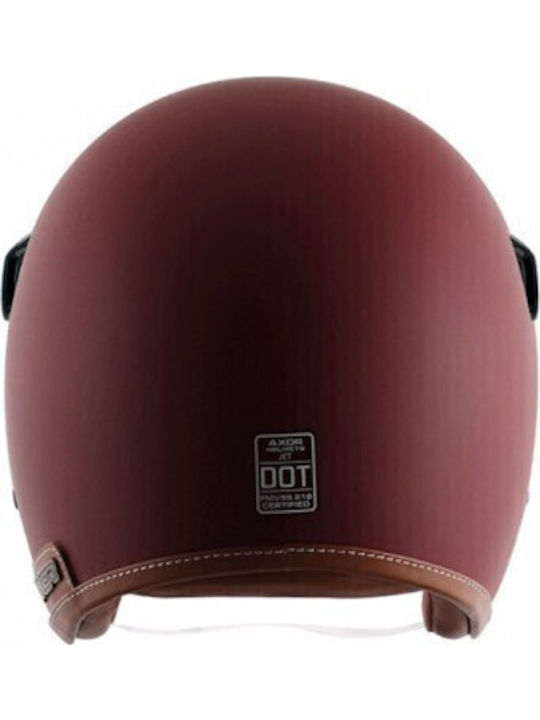 Axor Retro Матово Червена Каска за Мотор Джет ECE 22.06 1250гр
