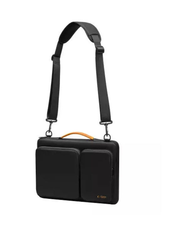 Tech-Protect Defender Shoulder / Handheld Bag for 16" Laptop Black