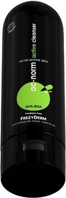 Frezyderm Ac-Norm Active Cleanser Течен Почистване Лице за Акнеична Кожа 200мл