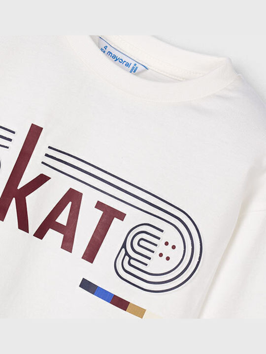 Kids' Shirt Long Sleeve Blue Skate