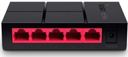Mercusys MS105G Unmanaged L2 Switch with 5 Gigabit (1Gbps) Ethernet Ports