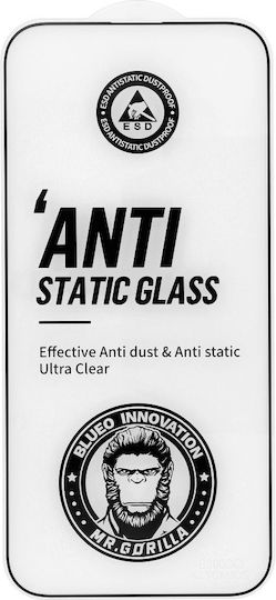 Blueo Tempered Glass Negru (iPhone 12 / 12 Pro)
