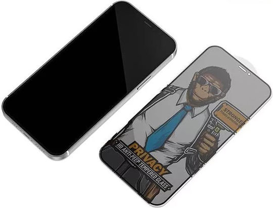 Blueo Tempered Glass Μαύρο (iPhone 11 Pro / X / XS)