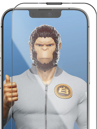 Blueo Tempered Glass Μαύρο (iPhone 17e / 16e / 14 / 13 / 13 ProXiaomi 13 Pro)