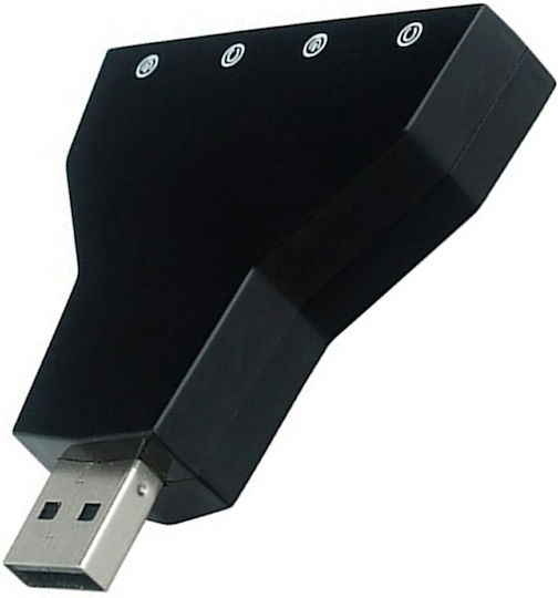 Εξωτερική USB Κάρτα Ήχου 7.1 AT00011936