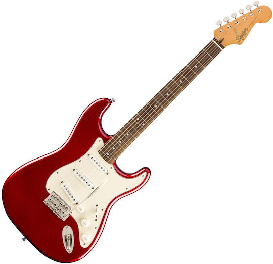 Squier Cv 60s Chitară Electrică Stratocaster cu SSS Configurație Doze Candy Apple Red cu Husă