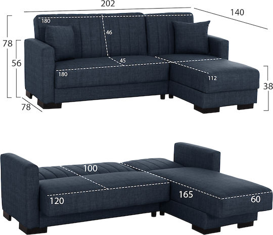 HomeMarkt Σετ Σαλονιού 4τμχ HM21205