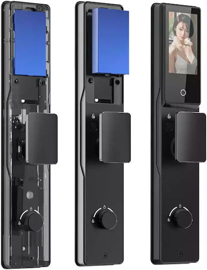 Lacăt Electronic în culoare Negru cu Conectivitate Wi-Fi MMDSY136