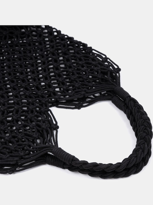 Handmade Macrame Bag Black