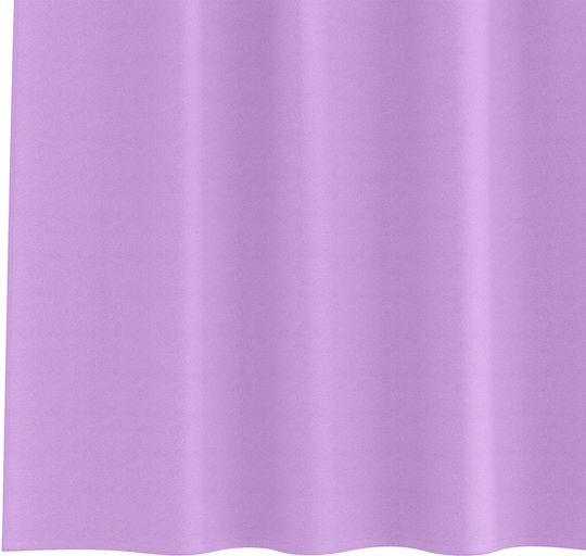 vidaXL Комплект Пердета И Завеси С Презрамки Лилави 140x225см
