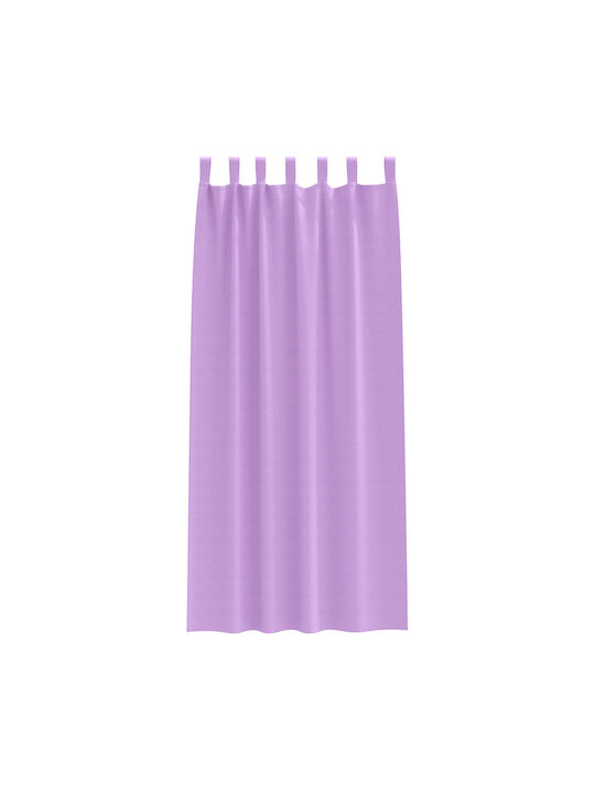 vidaXL Purple Blackout Window Curtains Set with Tab Top 140x225cm