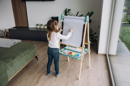 FreeOn Free2play Duo Play Double Sided Magnetic Board Markerboard Blackboard 57x49x110cm