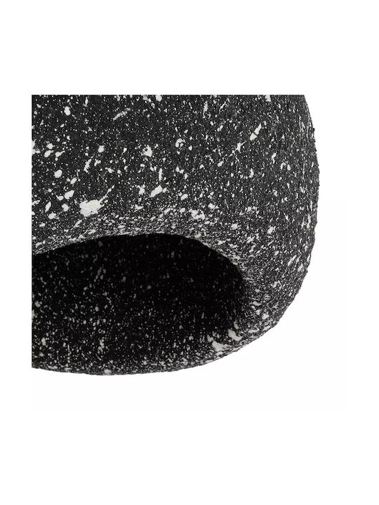 GloboStar Stone Hängelampe Gray Glocke mit Fassung E27 35x31x26cm.