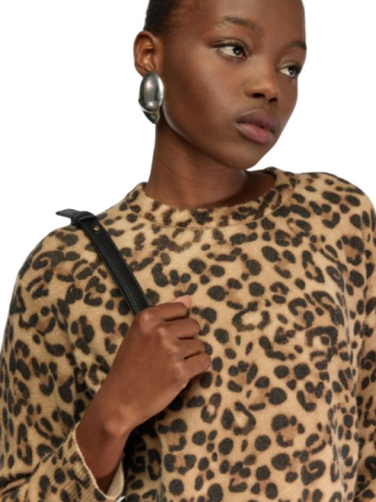 Women's Sweater Animal Print Animal Print