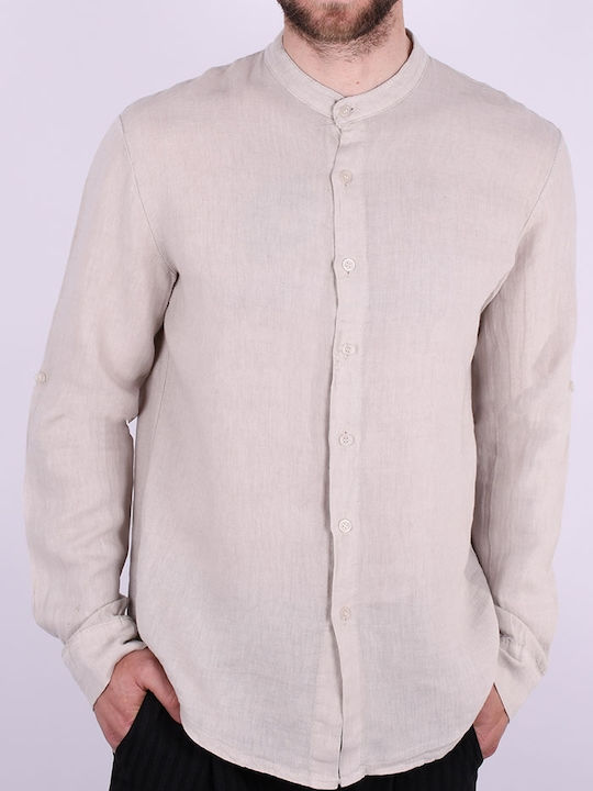 Дълъг ръкав Риза Beige