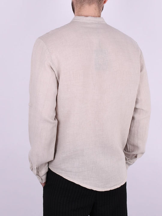 Дълъг ръкав Риза Beige