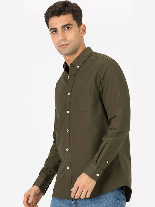 Long-sleeved Shirt Khaki
