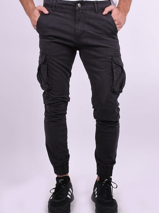 Trousers Cargo in Slim Fit Gray