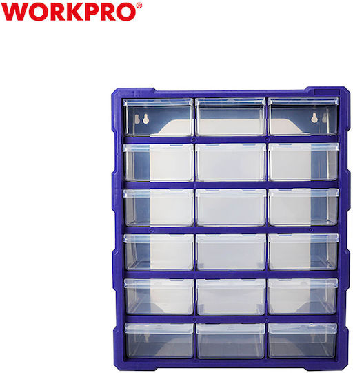 WorkPro Συρταριέρα Εργαλείων Πλαστική Π47.5xΒ38xΥ16εκ.
