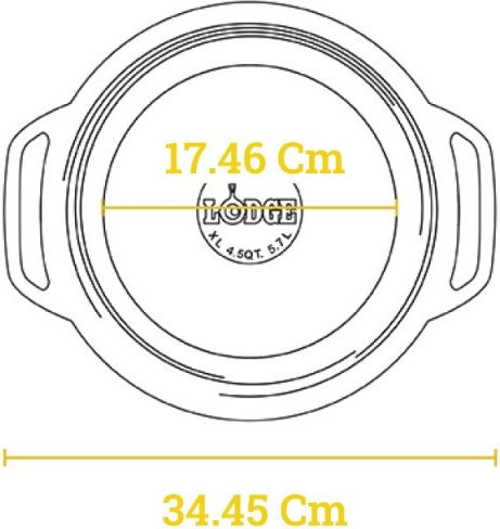 Lodge Γάστρα Οβάλ Μαντεμένια 6.62lt