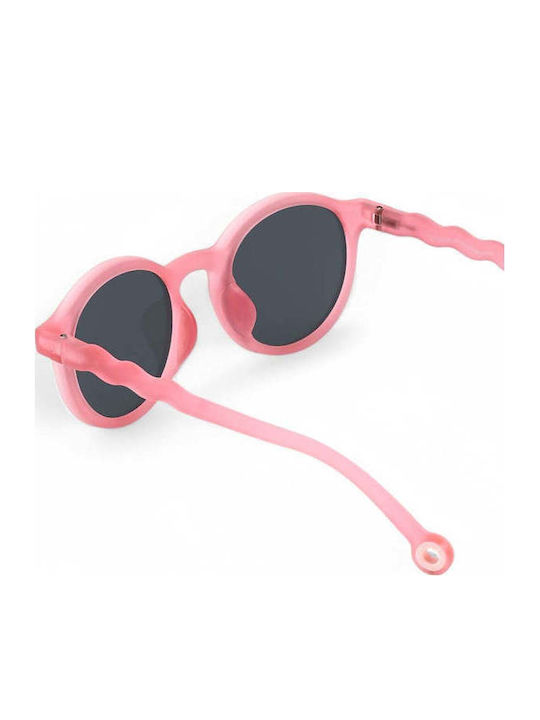 Olivio & Co Oval Kids Sunglasses with Polarized Pink Lenses for 5-12 Years
